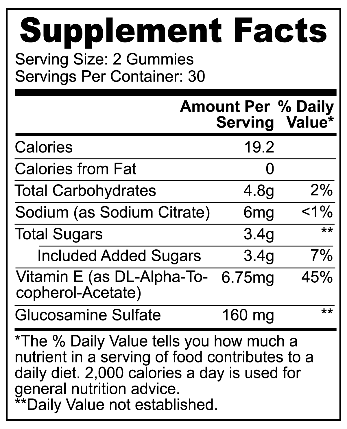 Joint Support Gummies (Sport)